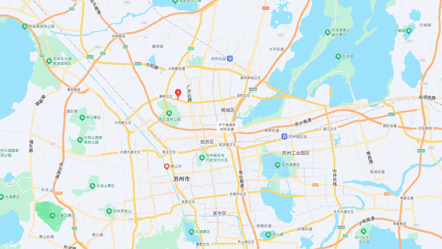 公司位置地图 - 江苏省徐州市